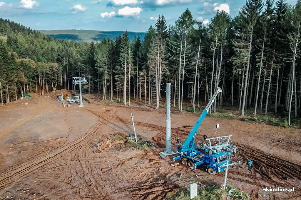 Galeria: Zieleniec Ski Arena - nowa kolej krzesełkowa